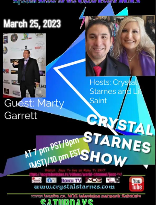 Marty Garrett on the Crystal Starnes Show